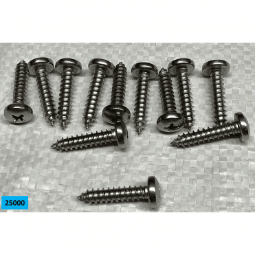 Oval head screw CH-V2A DIN 7981 4.8 x 22