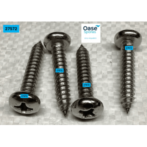 Oval head screw CZ-V2A DIN 7981 6.3 x 32