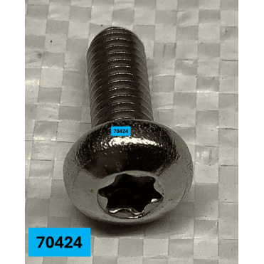 Oval head screw Torx V2A ISO14583 M6x16