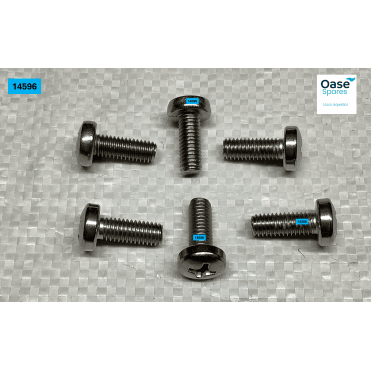 Oval head screw V2A DIN 7985 M6 x 16