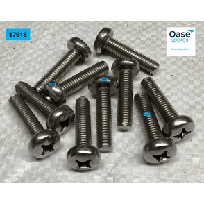 Oval head screw V2A DIN 7985 M6 x 25