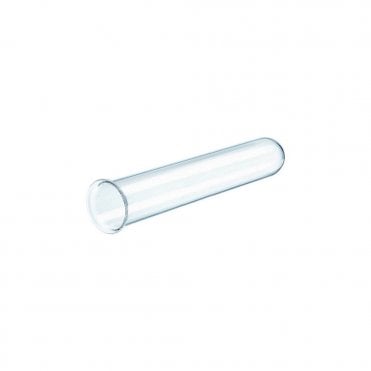 Quartz glass D33 x 200 with rim