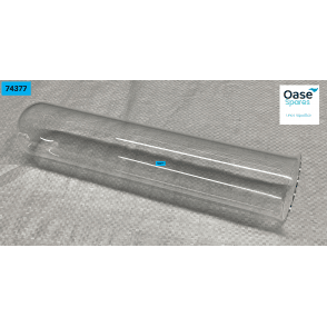 Quartz glass D44 x 201.5 with rim