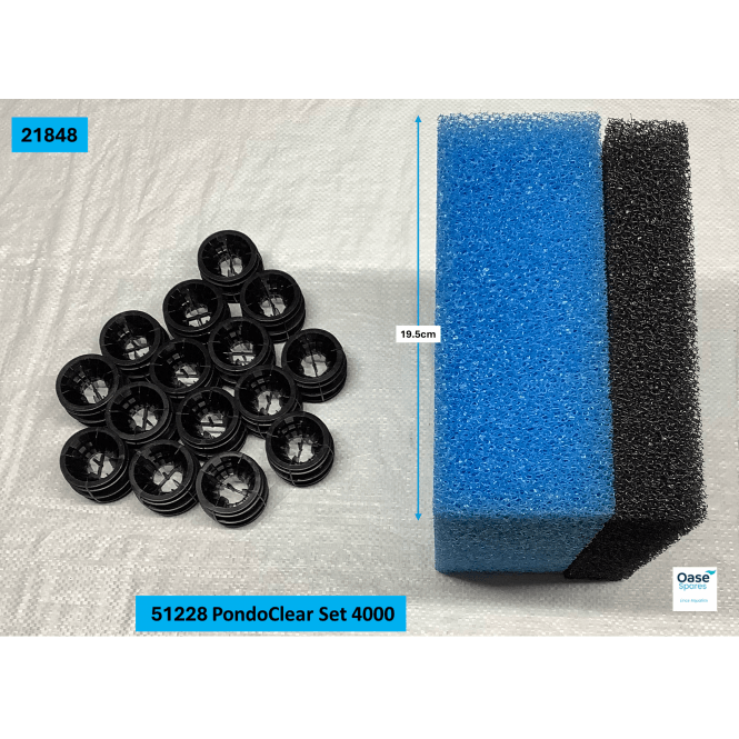 Oase - Spares Replacement filter media Pondoclear filter Set 4000 