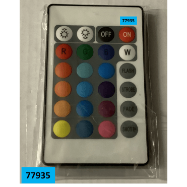 Replacement remote control RGBW
