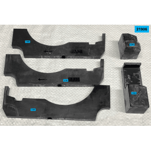 Rubber buffer set AquaMax Eco Cl. 8500