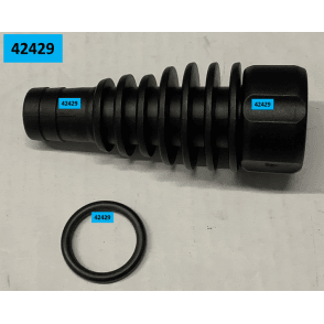 Stepped hose tail with bush cpl. G1/2