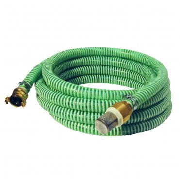 Suction line kit w. quick coupler 1", 7m