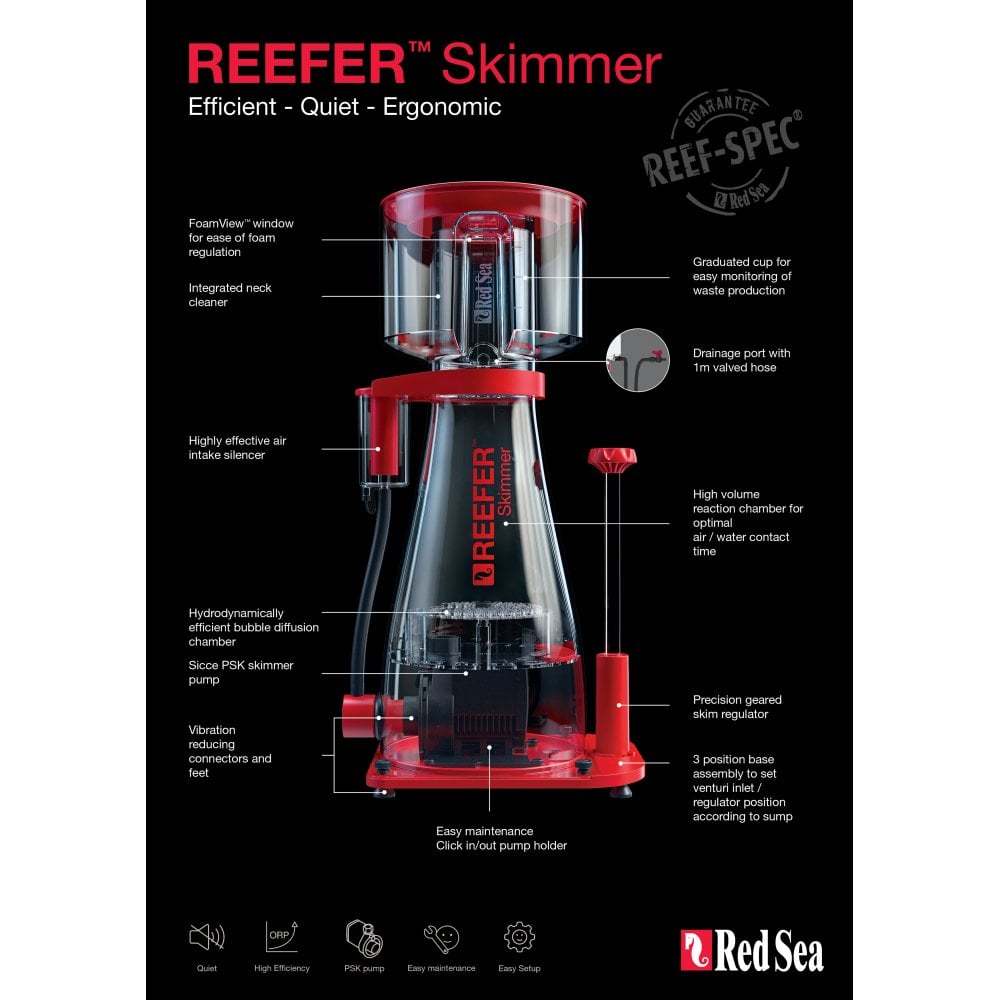 Red Sea REEFER Skimmer 900 - Lincs Aquatics