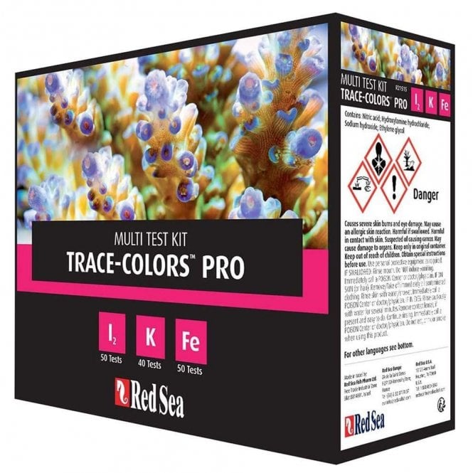 Red Sea Coral Colours Pro Test Kit Iodine/Potassium/Iron