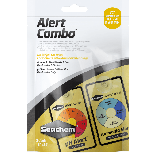 Seachem Alert Combo - Ammonia & pH