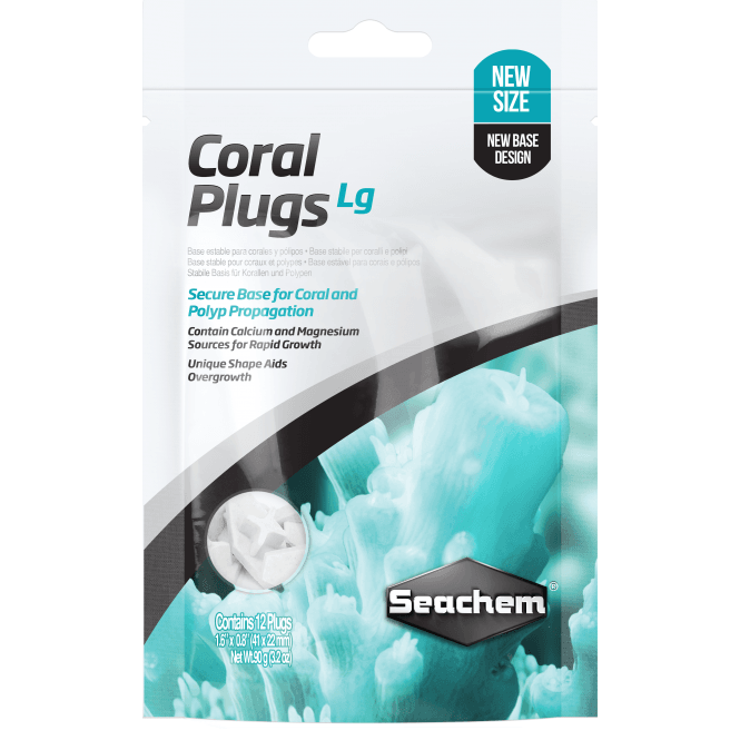 Seachem Coral Plugs Large