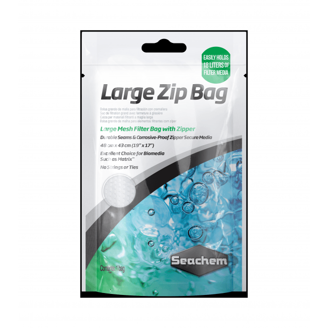Seachem Zip Bag Large