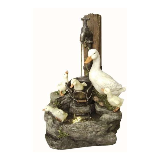 Solar Creations Solar Duck Family at Tap
