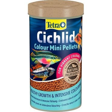 Cichlid Colour Mini Pellets 500ml (170g)