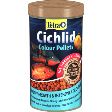 Cichlid Colour Pellets 165g / 500ml