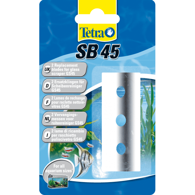 Tetra Glass Scraper SB45 Replacement Blades