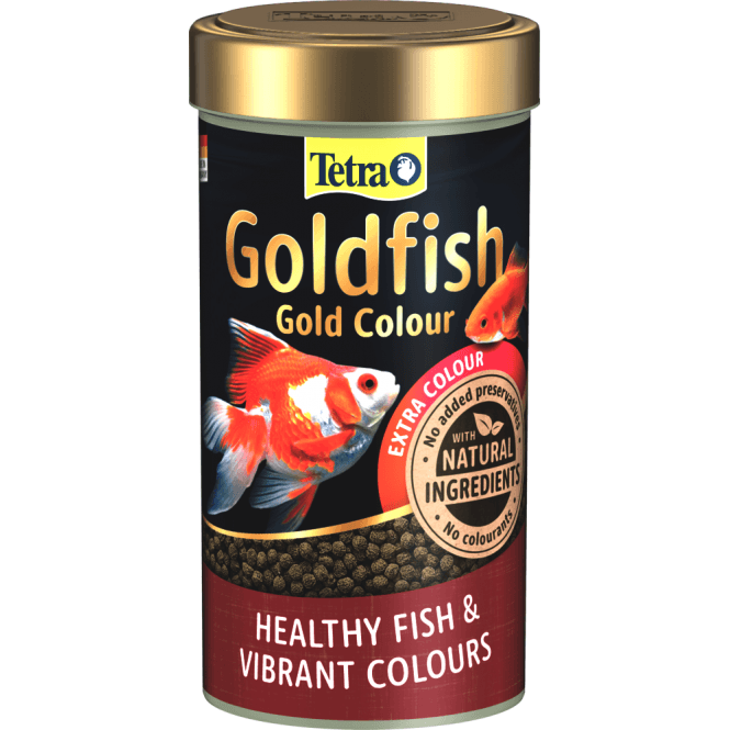 Tetra Goldfish Gold Colour 75g / 250ml