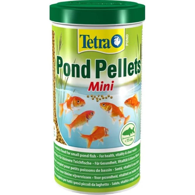 Tetra Pond pellets mini 1L