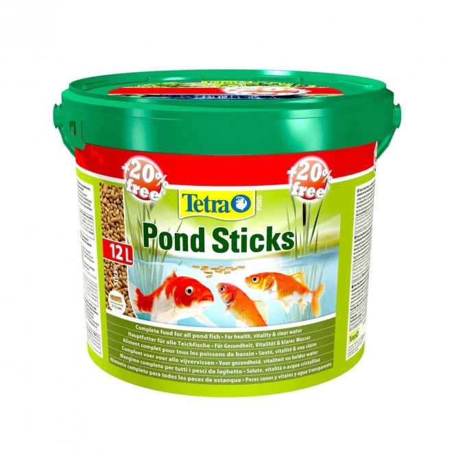 Tetra Pond Sticks 10L + 20% FREE