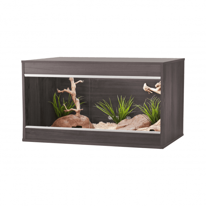 VivExotic Repti-Home Maxi Vivarium - Medium Grey