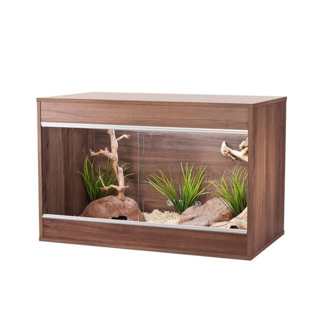 VivExotic Repti-Home Maxi Vivarium - Medium Walnut