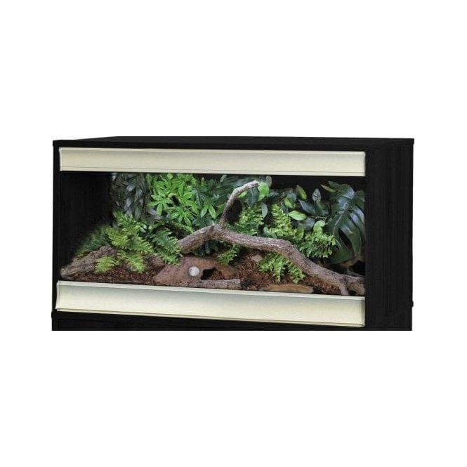 VivExotic Viva+ Vivarium - Terrestrial - Medium Black