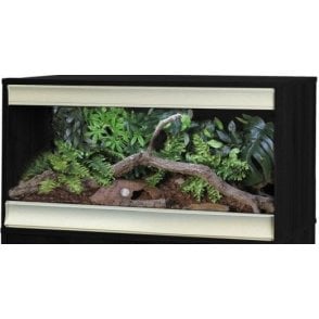 Viva+ Vivarium - Terrestrial - Medium Black